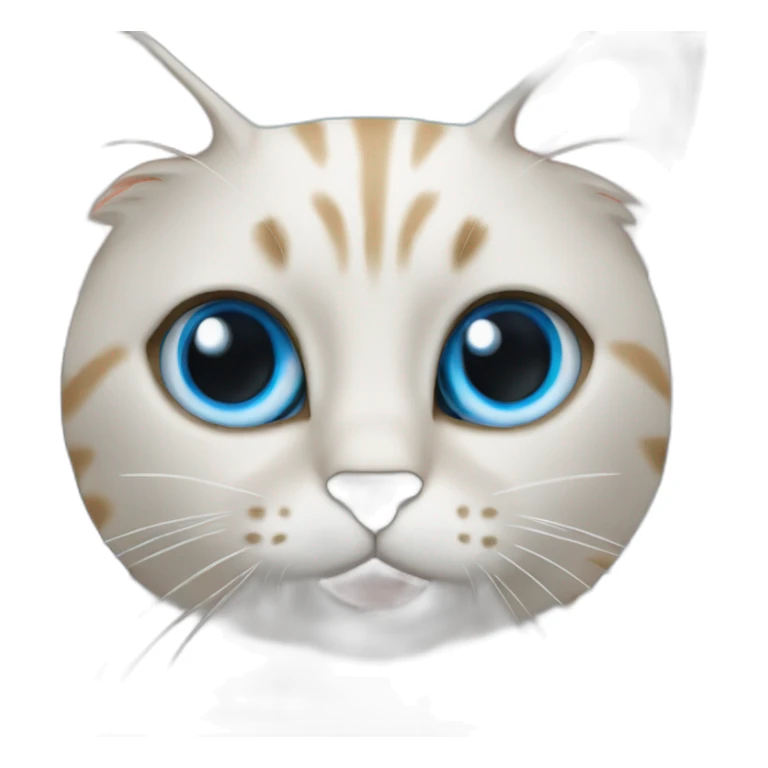 cat-with-blue-eyes-driving-a-car sticker