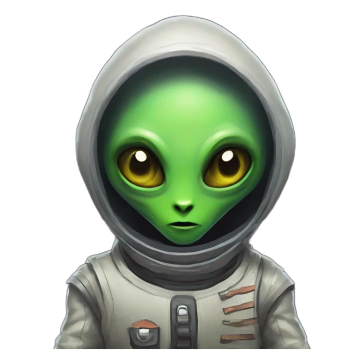 alien shop scifi roguelike rpg style inspired by slay thee spire sticker