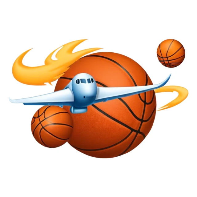 Logo saying FlyBy Collectables with a basketball sticker