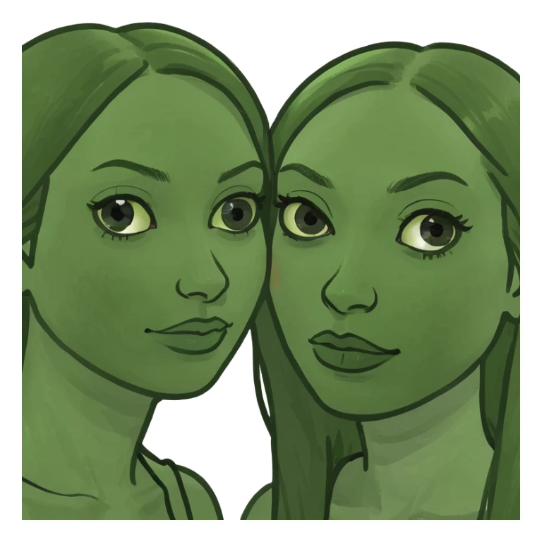 Two best friend black women sticker