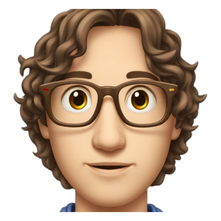 Paul lebas classe prepa maths lunettes châtain 19 ans sticker