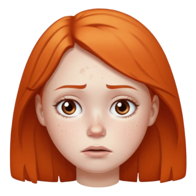 a girl is sad and mad sticker