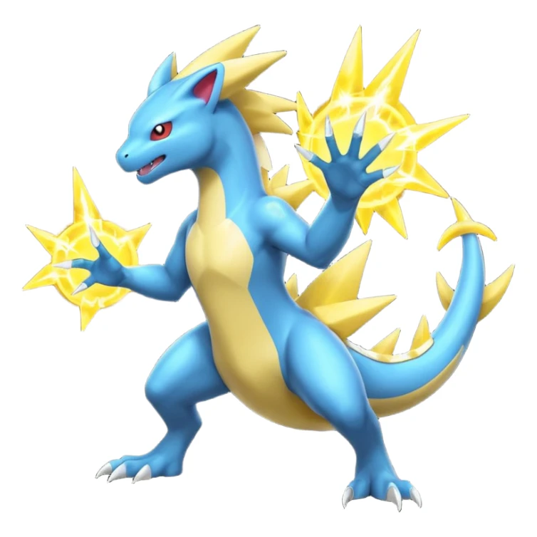 Electrike-Manectric-Salamence-fusion (full body) sticker
