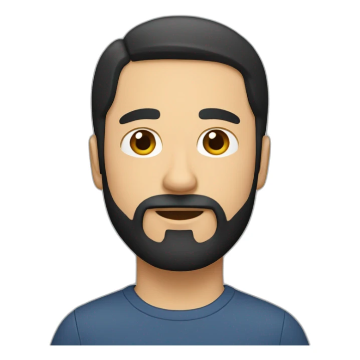 caucasian-man-with-black-hair-and-beard-with-a-beagle sticker