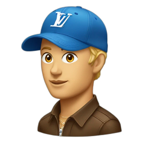 Louis Vuitton cap sticker