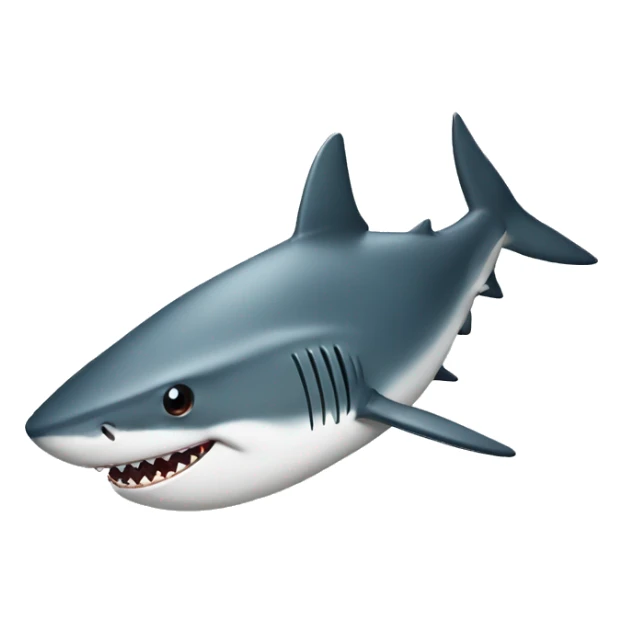 A shark sticker