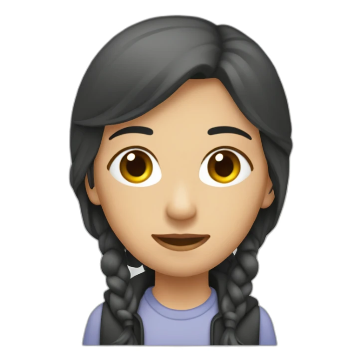 diseañdora grafica en su escritorio sticker