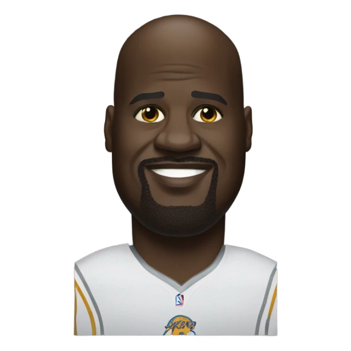 2 foot tall Shaquille O’Neil  sticker