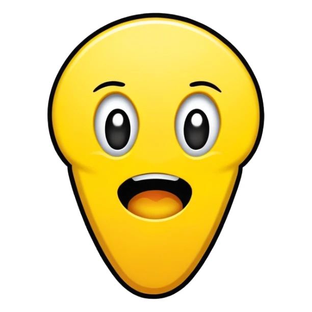 A comic book style exclamation that says yummy sticker