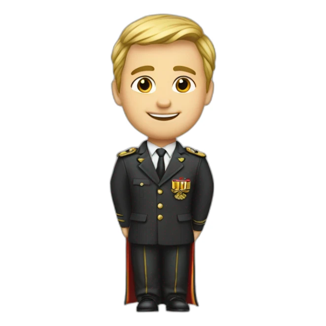 Un jeune haut dignitaire allemand  sticker