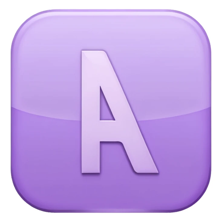 Netflix aesthetic "N" logo in pastel purple sticker