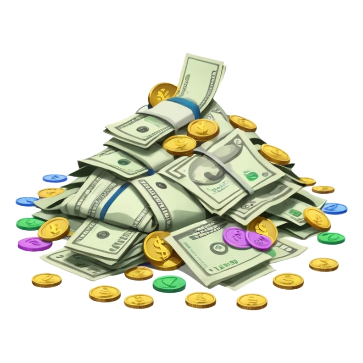 Recibos, cuentas y dinero  sticker