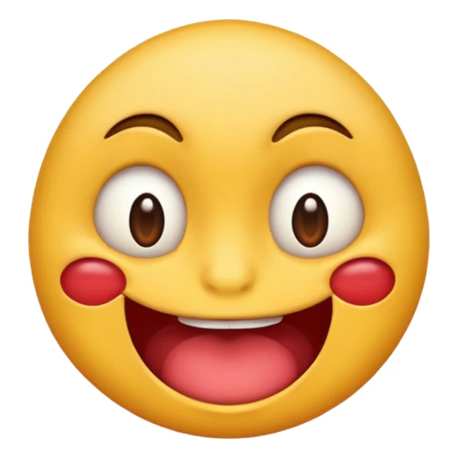 Emoji coquin qui se mord la lèvre  sticker