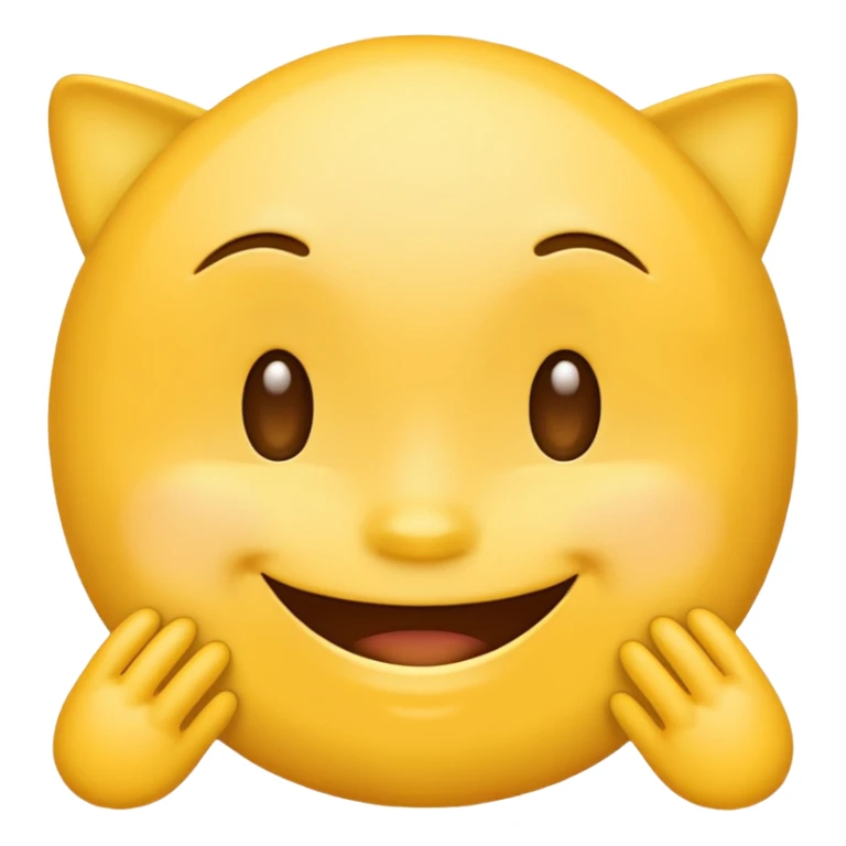 X letter smilling emoji sticker