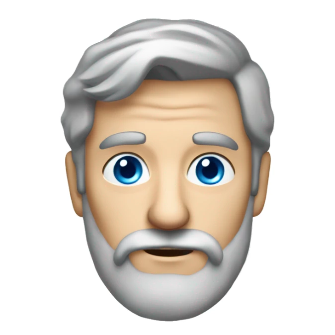old-man-brown-hair-grey-long-beard-behind-laptop-blue-eyes sticker