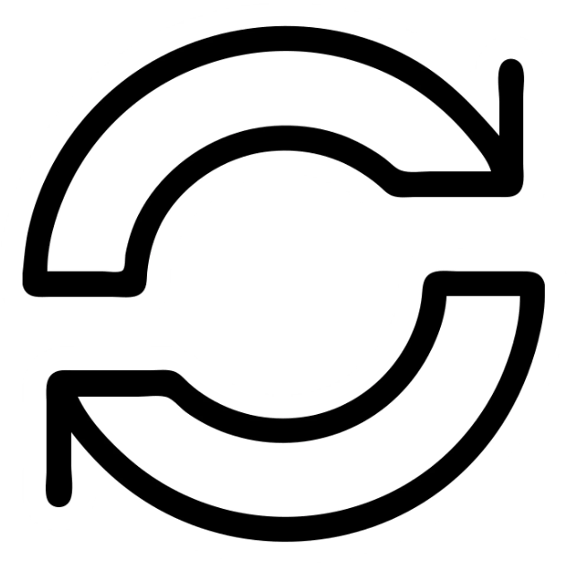 turnover arrows icon, minimalistic, green gold and white color scheme, clean lines, no background sticker