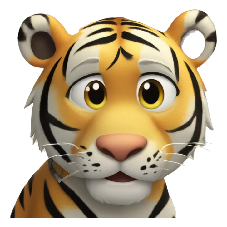 The character from Winnie and the Pooh Tiger ￼ sticker