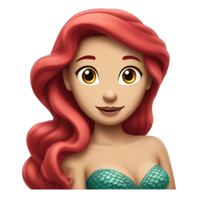 Ariel from The Little Mermaid  sticker
