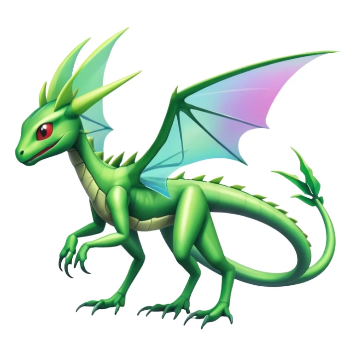 Shiny Exotic Flygon-Amaura-Genesect-Scyther-Hybrid-Creature sticker