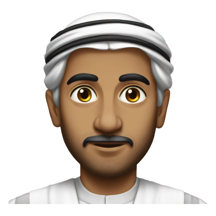 Faisal of Saudi Arabia realistic sticker