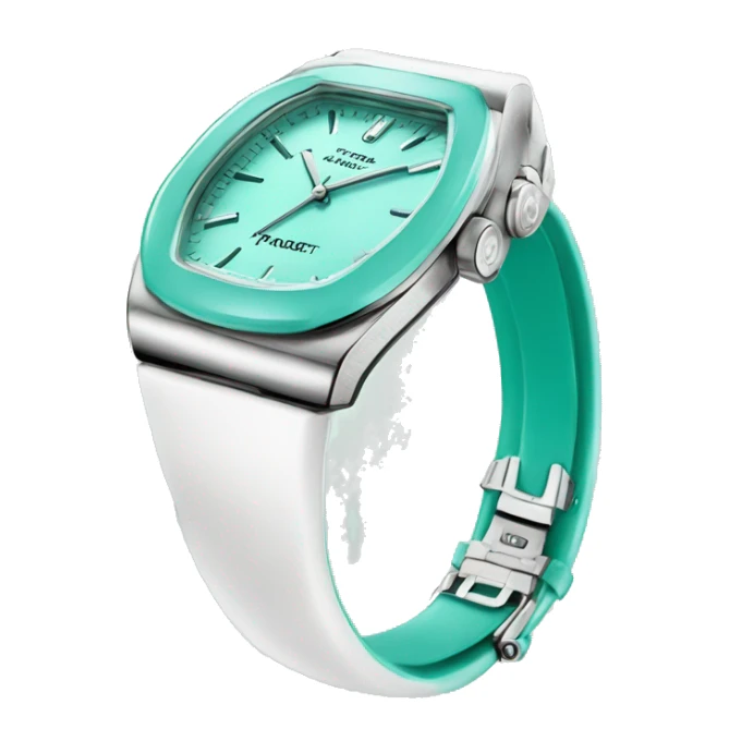 Audamaris Piguet in tiffany color sticker