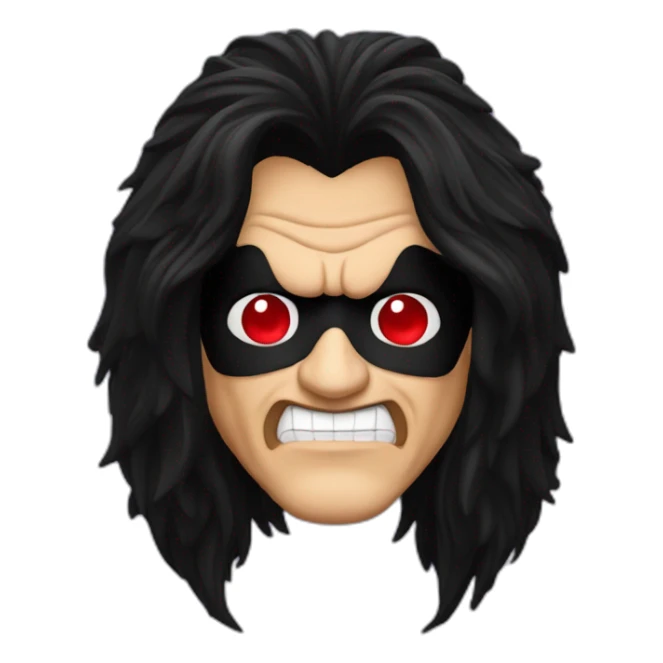 Gene Simmons from KISS sticker