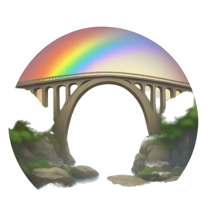 Rainbow Bridge  sticker