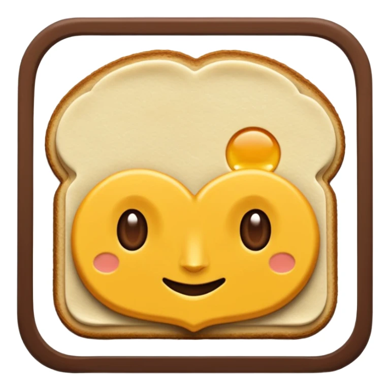 Tost ile çay kaşarlı sucuklu bir tost ve çay bardağında bir çay sticker