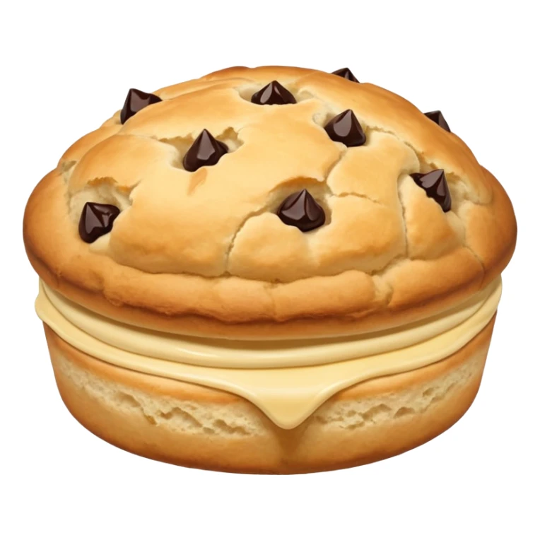 just one scone, with no layers or filling added in the middle. just the plain scone sticker