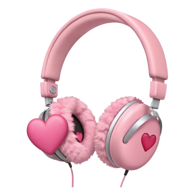 coquette emoji headphones only no girl sticker