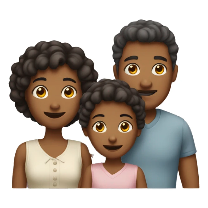 Family of three  sticker