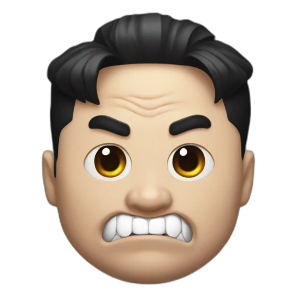 Kim jong un as venom sticker