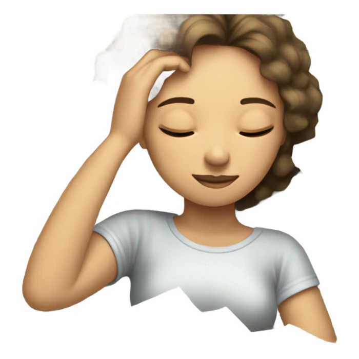 Sleeping girl with 50 million dollars  sticker