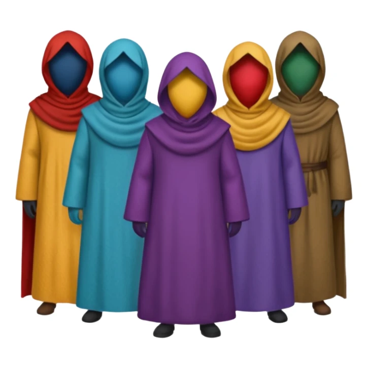 create an emoji for a group of actors with no face sticker