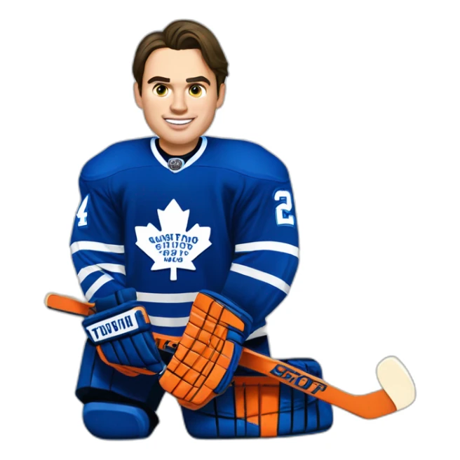 Auston Matthews hockey Toronto sticker
