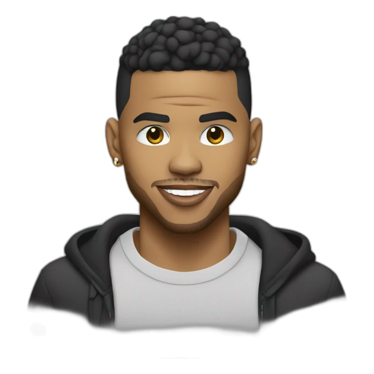 chris brown singer artist sticker