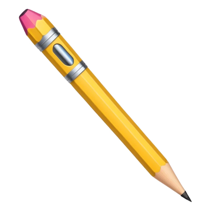 Crayon de papier baguette magique  sticker