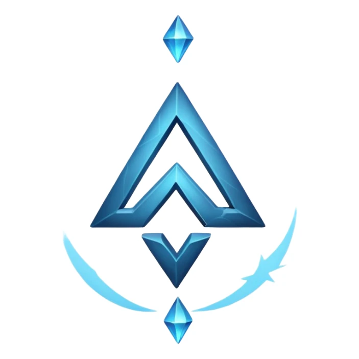 human mystic drawing rune formula mid-air sticker