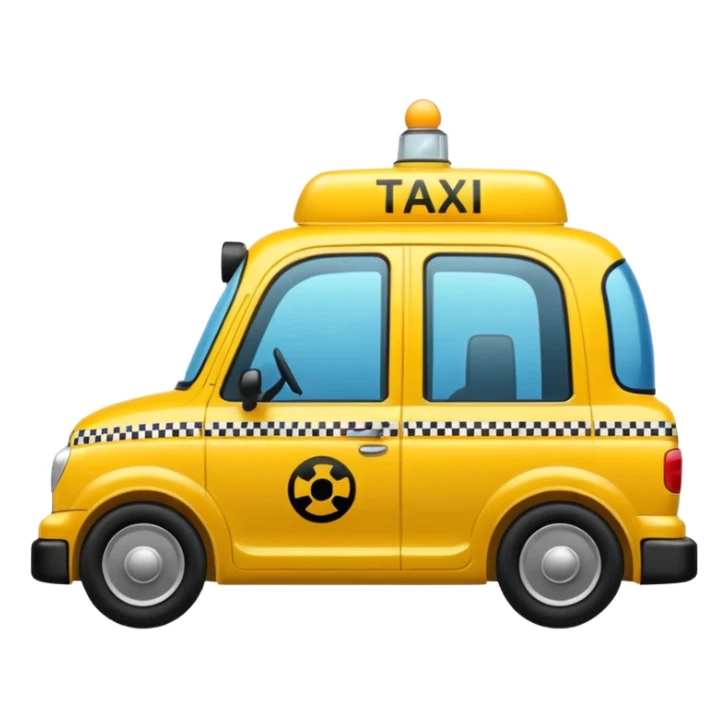 Un taxi que sea una moto sticker