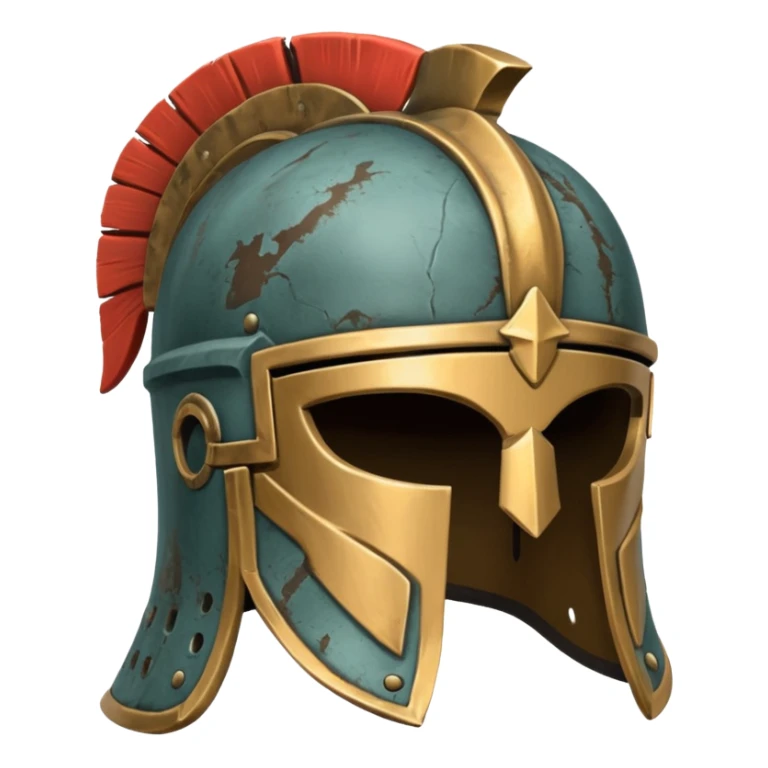 Heroic Helmet of Centurion one monotonous color sticker
