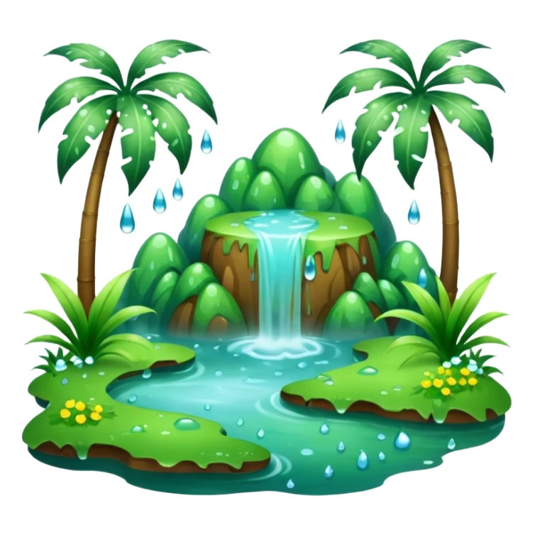 humid weather landskape imag humid more humid add draps falling sticker