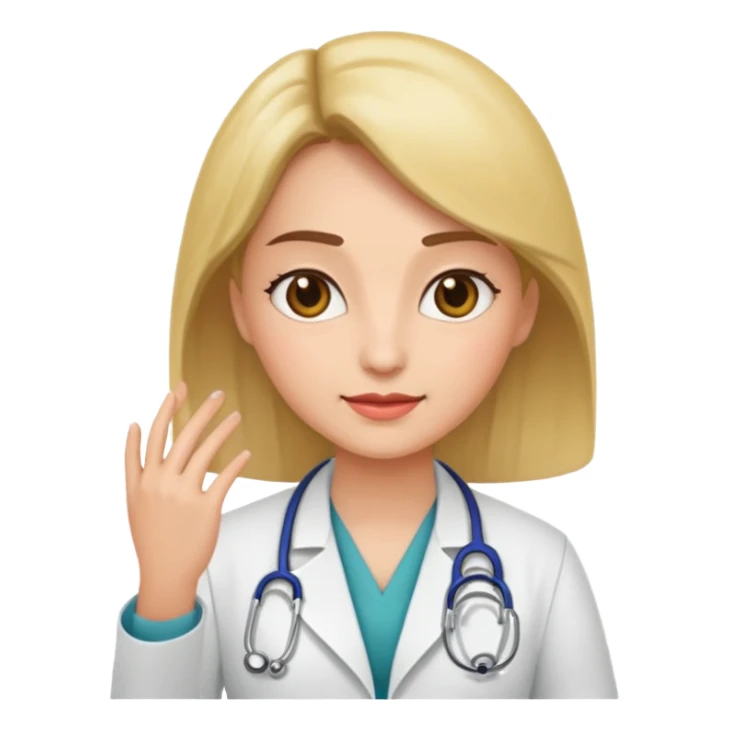doctor woman a higm size sticker
