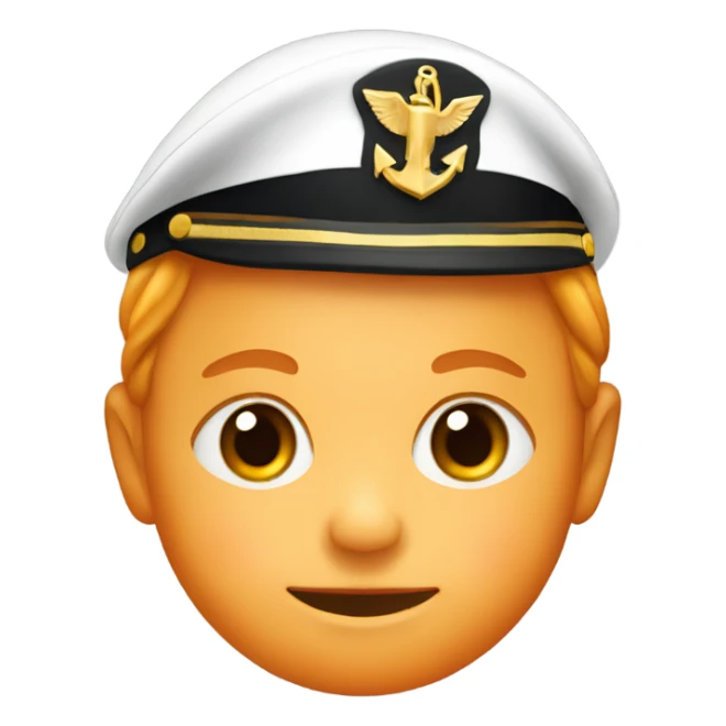 A naval orange with a baby face sticker