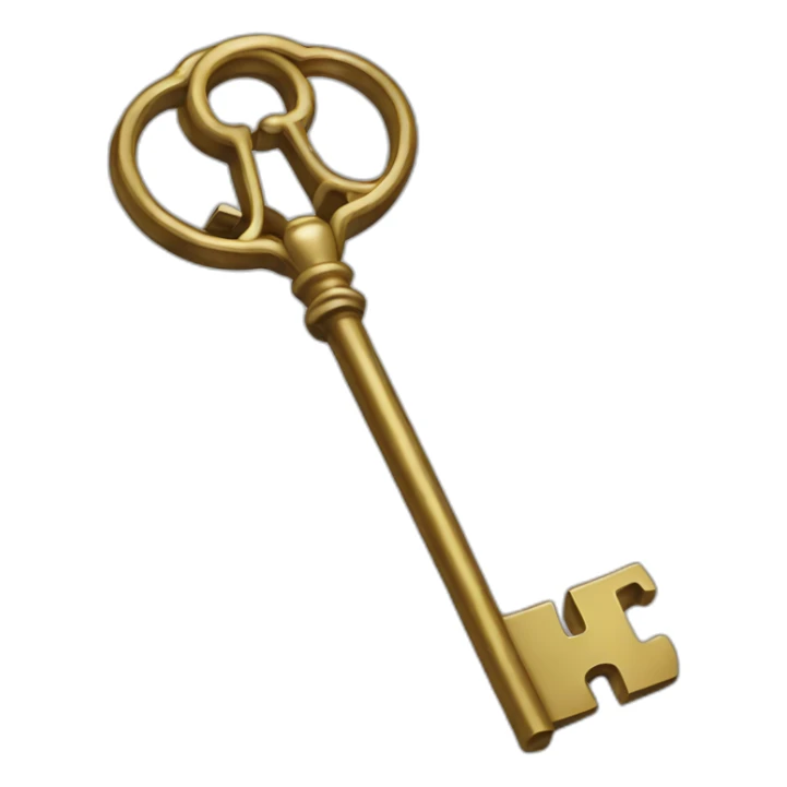 key of the world sticker