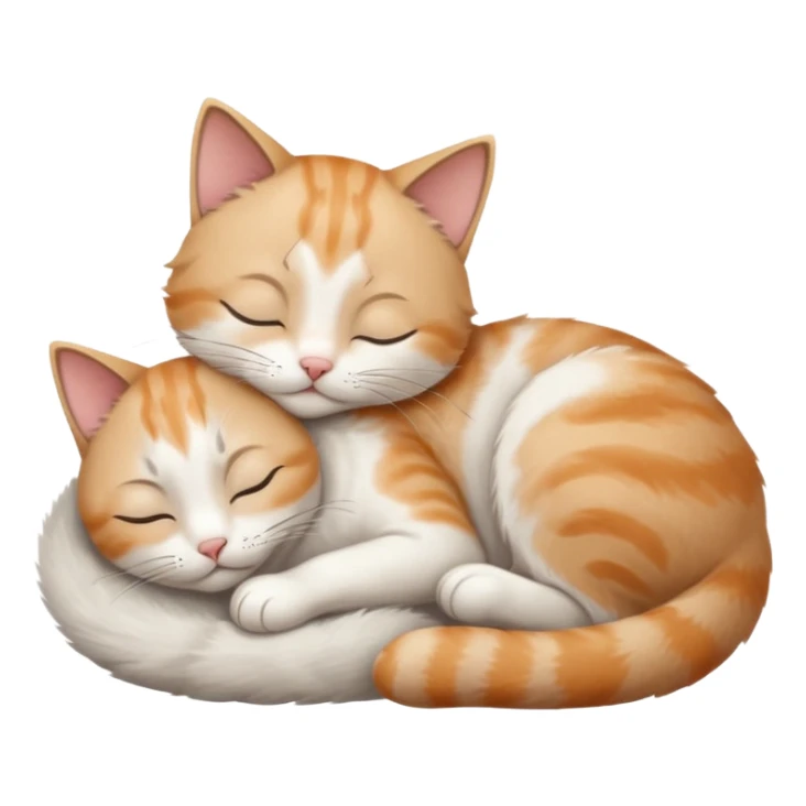 1 grey and white small cat with his eyes closed lying down leaning on his elbow with his paw curled under his head holding it up sticker