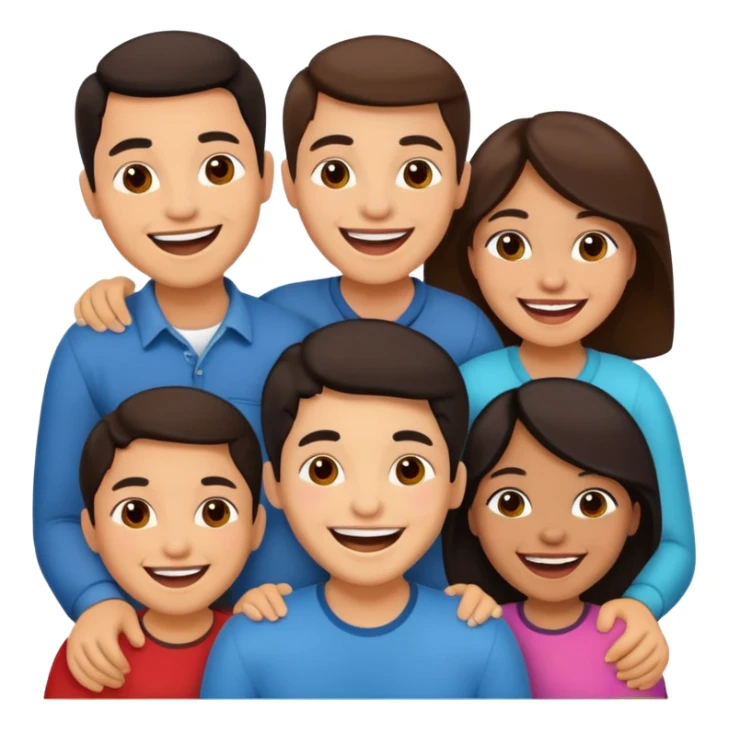 many Latino people sticker