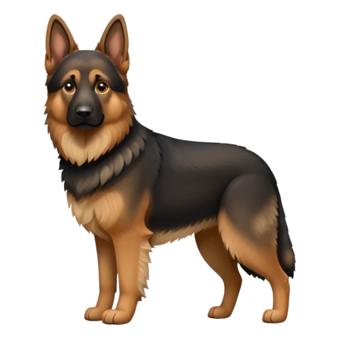 German shepherd  sticker