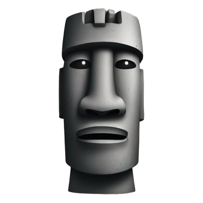 Moai  sticker