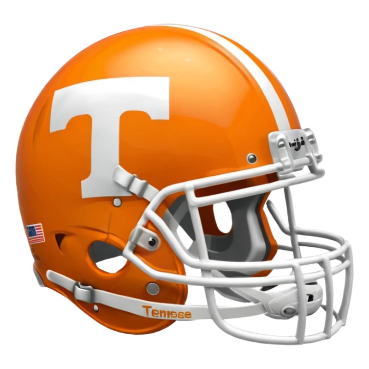 Tennessee football helmet sticker