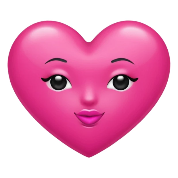 Hot pink heart that says good girl gone bad  sticker
